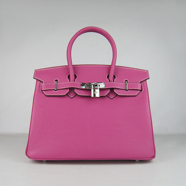 Replica Hermes Birkin 30CM Togo Leather Bag Peachblow 6088 On Sale